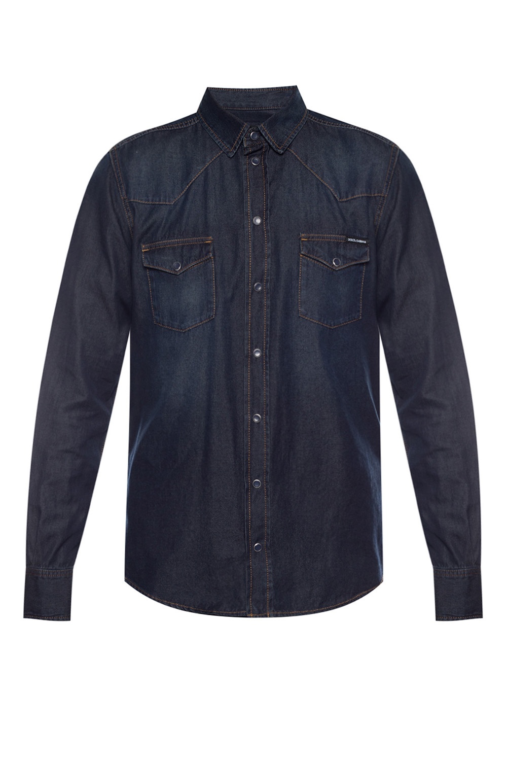 Dolce gabbana denim shirt best sale